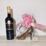 mothers day wine and chocolate shoe